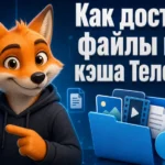 Как достать файлы из кэша Телеграм