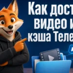 Как достать видео из кэша Телеграм
