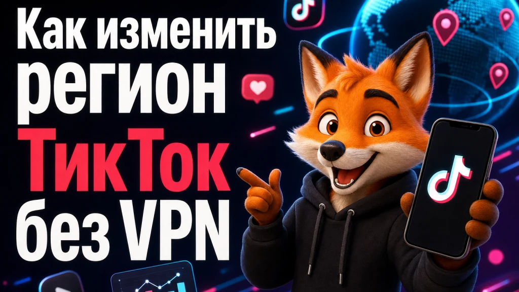 Как изменить регион ТикТок без VPN