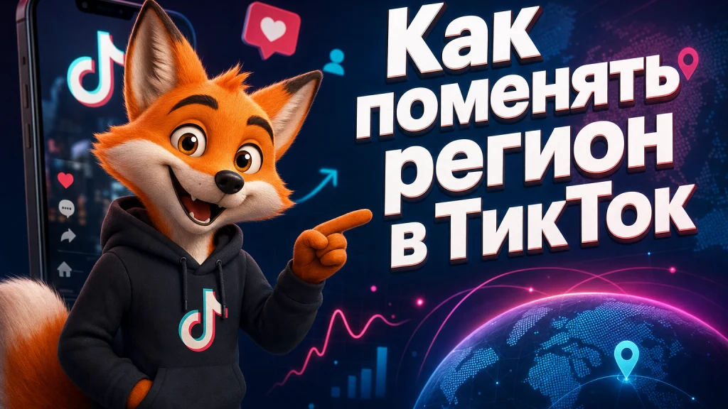 Как поменять регион в ТикТок