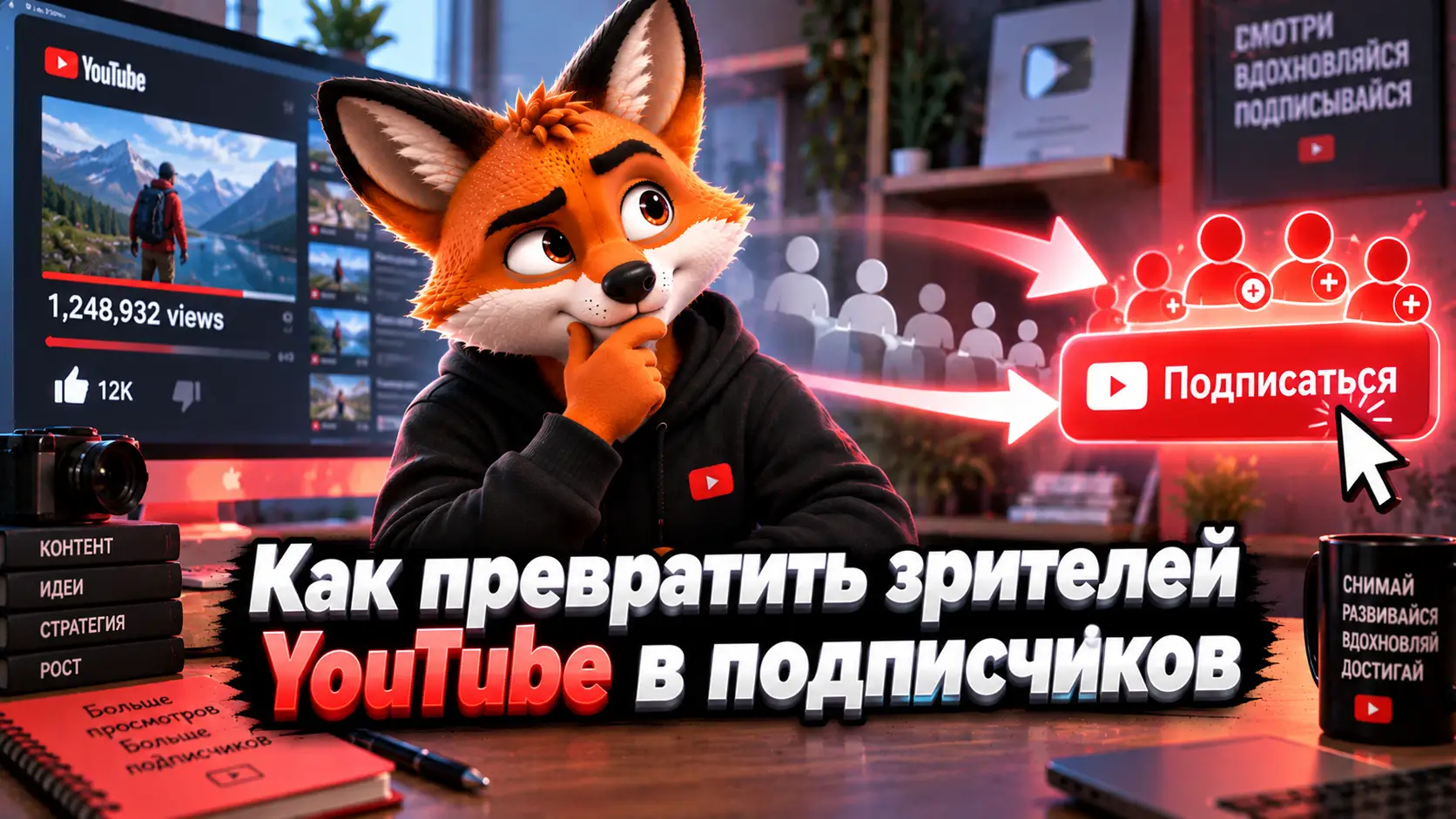 Как превратить зрителей YouTube в подписчиков