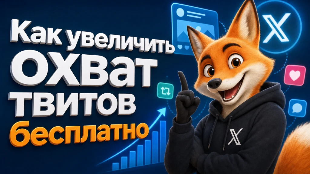 Как увеличить охват твитов бесплатно