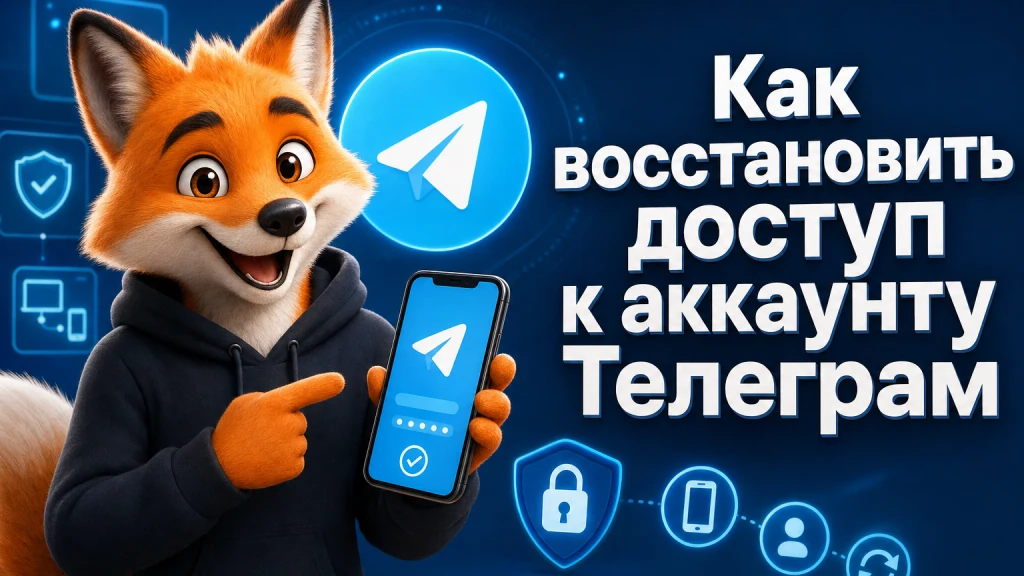 Как восстановить доступ к аккаунту Телеграм