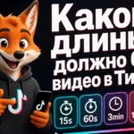 Какой длины должно быть видео в ТикТок