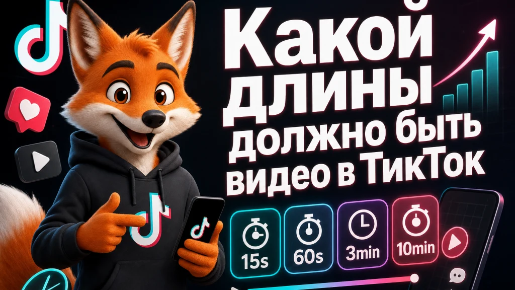 Какой длины должно быть видео в ТикТок