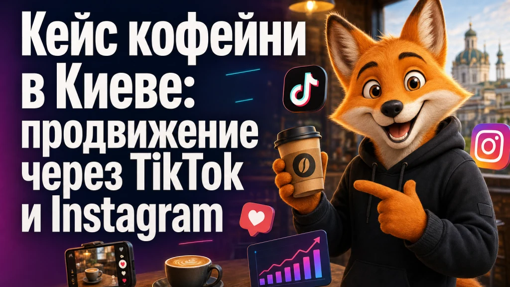 Кейс кофейни в Киеве: продвижение через TikTok и Instagram