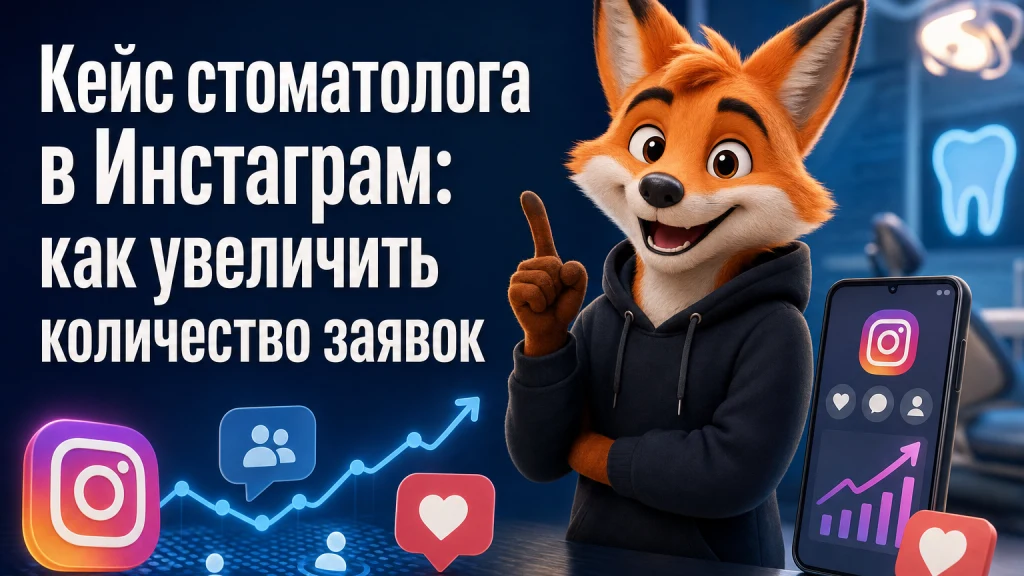 Кейс стоматолога в Инстаграм: как увеличить количество заявок