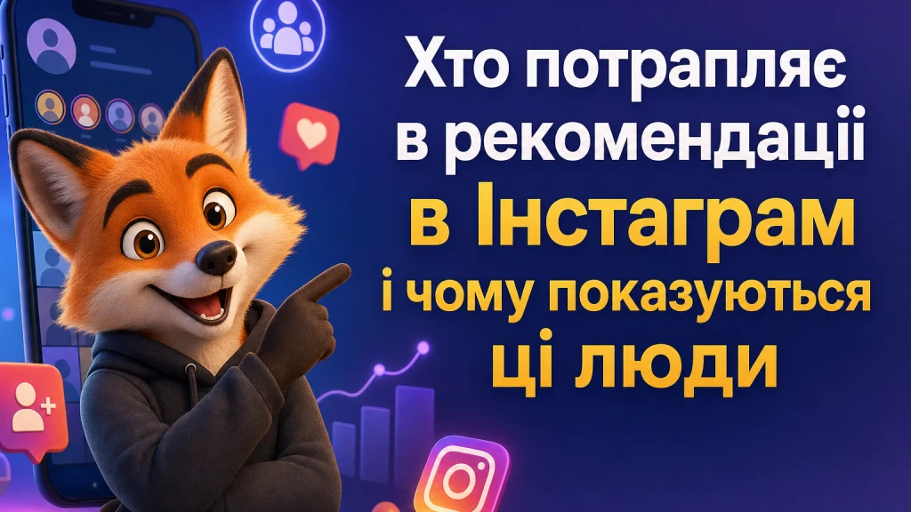 Хто потрапляє в рекомендації в Інстаграм і чому показуються ці люди