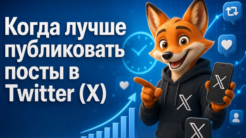 Когда лучше публиковать посты в Twitter (X)