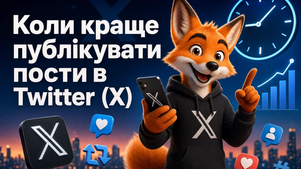 Коли краще публікувати пости в Twitter (X)