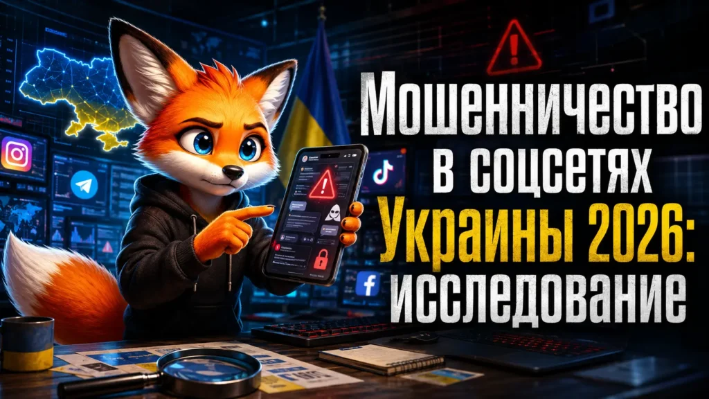 Мошенничество в соцсетях Украины 2026: исследование