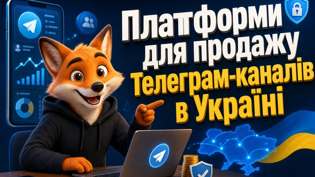 Платформи для продажу Телеграм-каналів в Україні