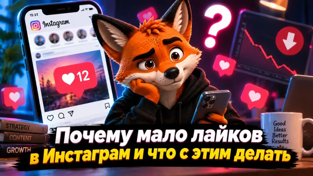 Почему мало лайков в Инстаграм и что с этим делать