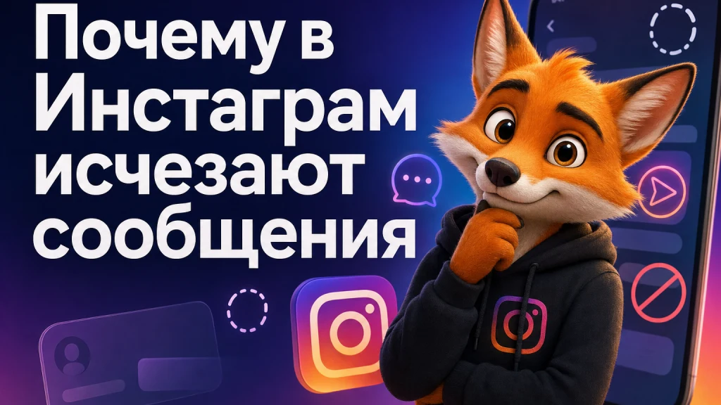 Почему в Инстаграм исчезают сообщения