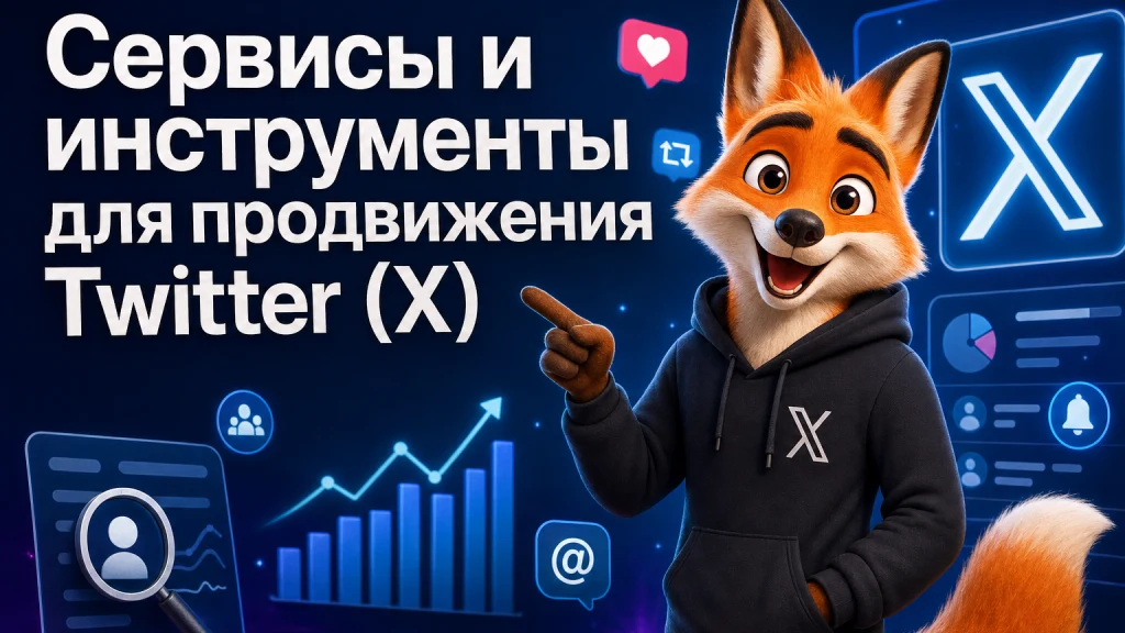 Сервисы и инструменты для продвижения Twitter (X)