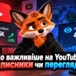Що важливіше на Ютуб: підписники чи перегляди