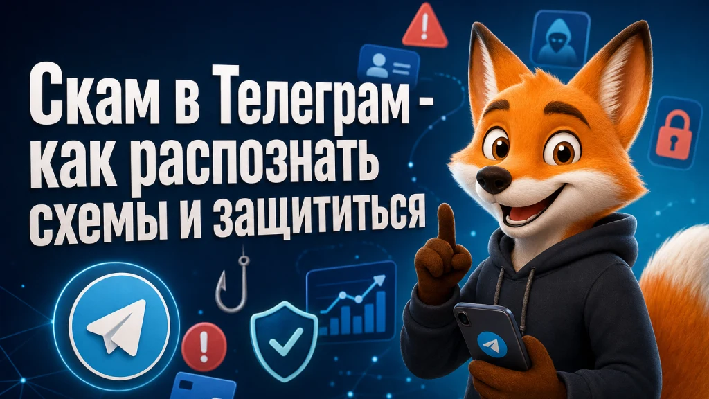 Скам в Телеграм - как распознать схемы и защититься