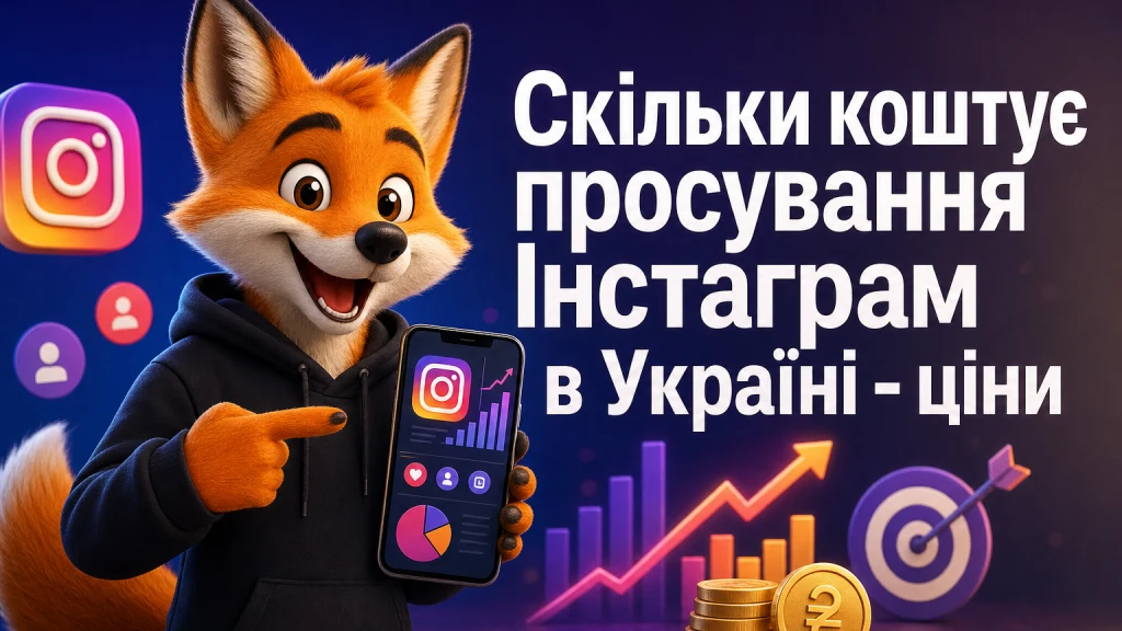 Скільки коштує просування Інстаграм в Україні - ціни