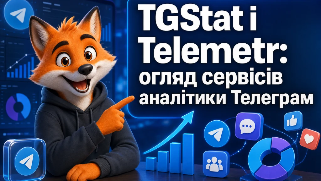 TGStat і Telemetr: огляд сервісів аналітики Телеграм