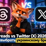 Threads vs Twitter (X) 2026 — что выбрать украинскому бренду