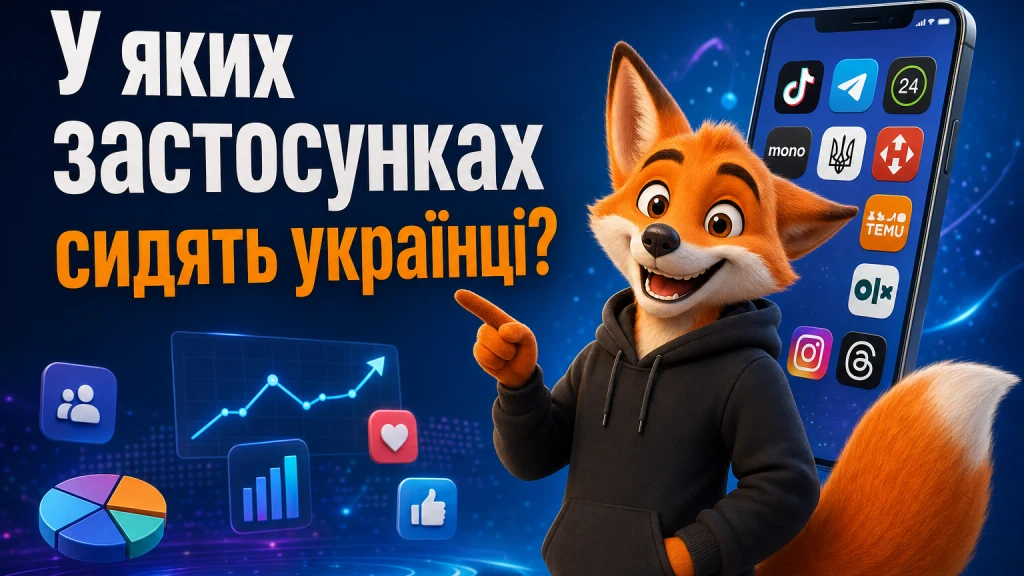 У яких застосунках сидять українці?