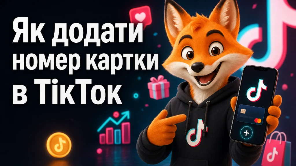 Як додати номер картки в ТікТок