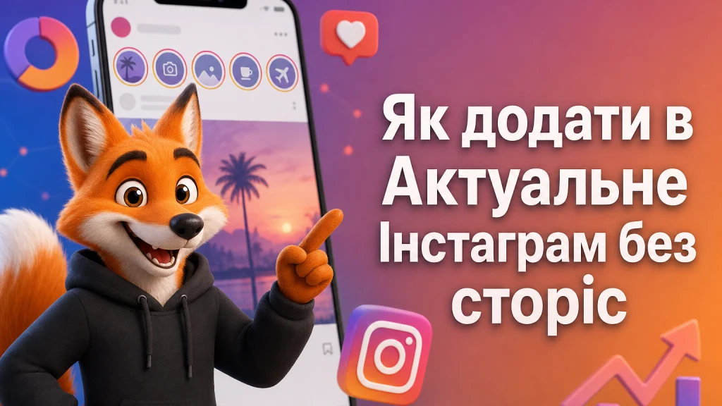 Як додати в Актуальне Інстаграм без сторіс