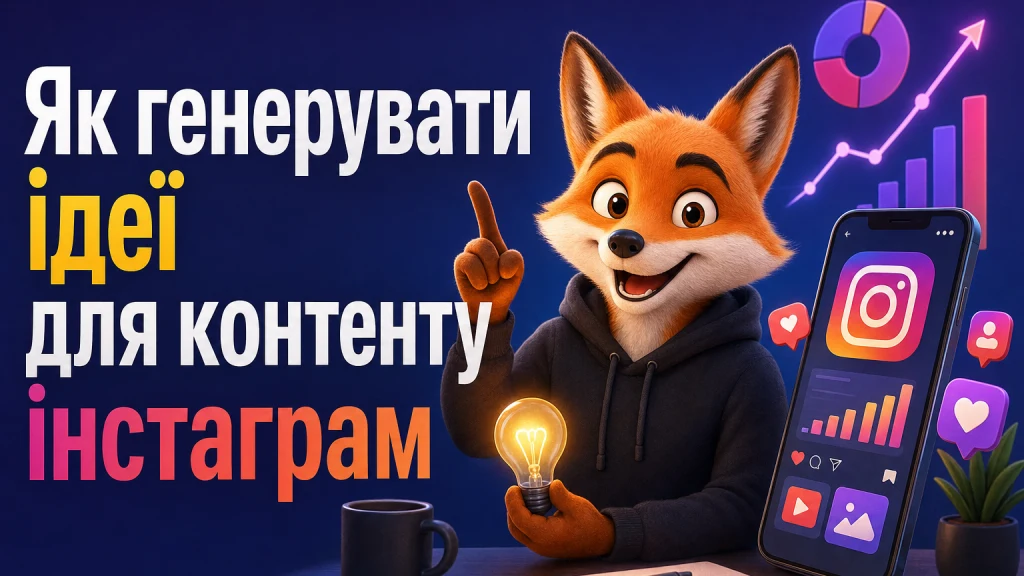 Як генерувати ідеї для контенту інстаграм