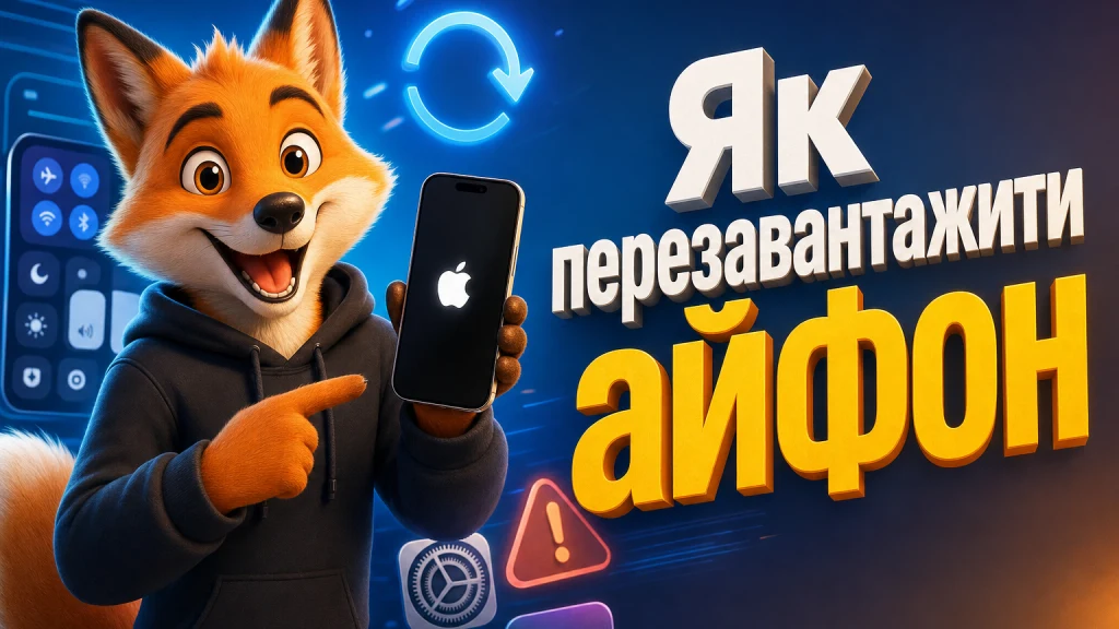 Як перезавантажити айфон