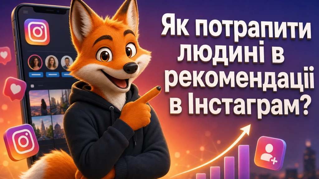 Як потрапити людині в рекомендації в Інстаграм?