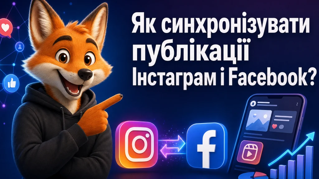 Як синхронізувати публікації Інстаграм і Facebook?