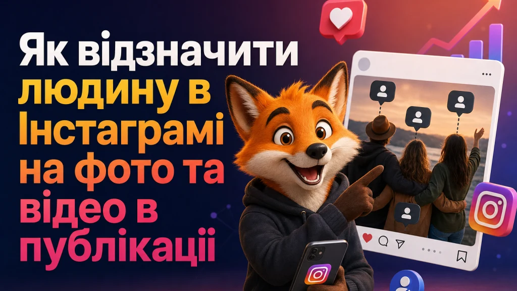 Як відзначити людину в Інстаграмі на фото та відео в публікації