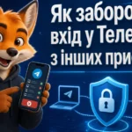Як заборонити вхід у Телеграм з інших пристроїв