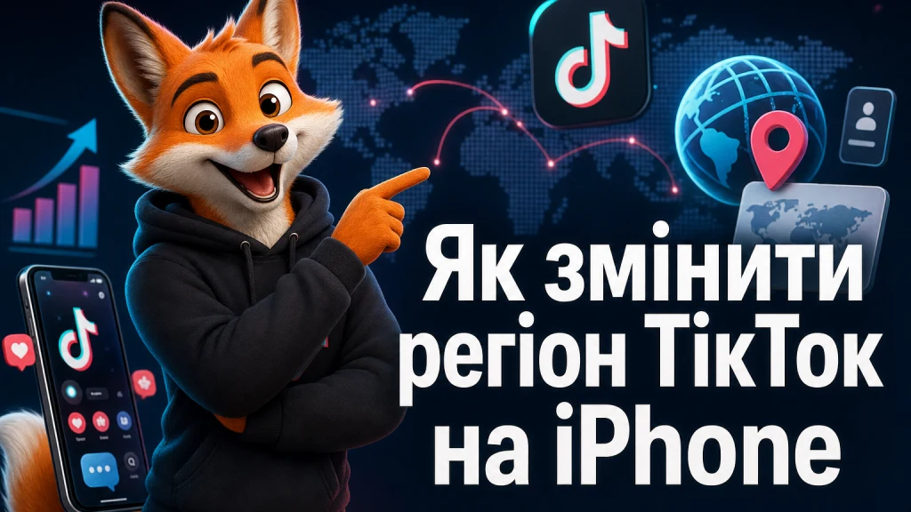 Як змінити регіон ТікТок на iPhone