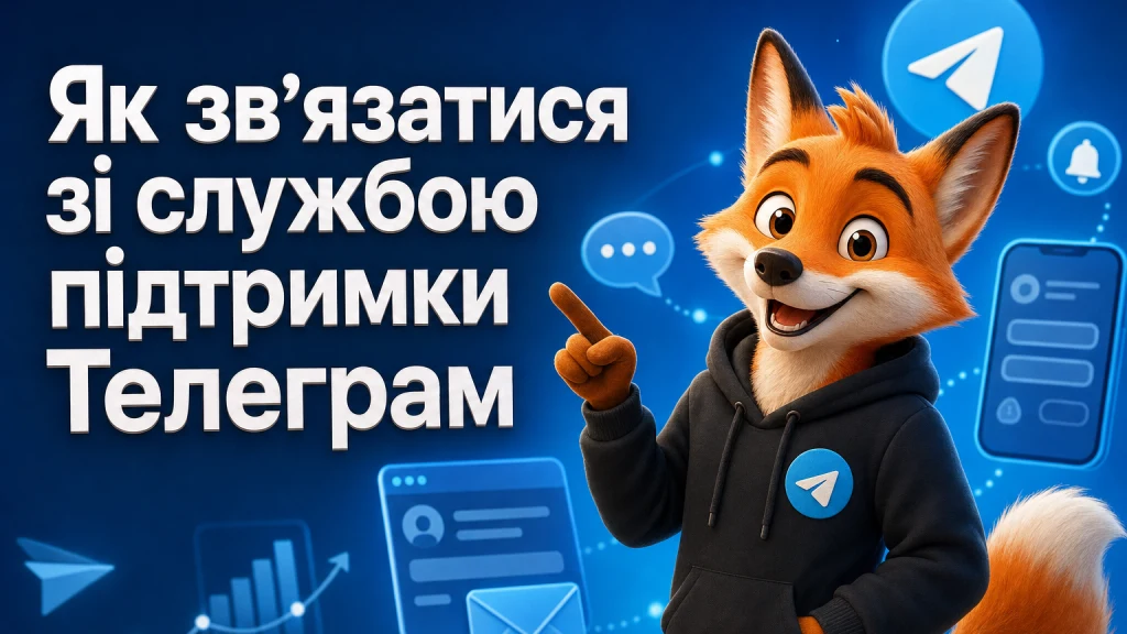 Як зв’язатися зі службою підтримки Телеграм