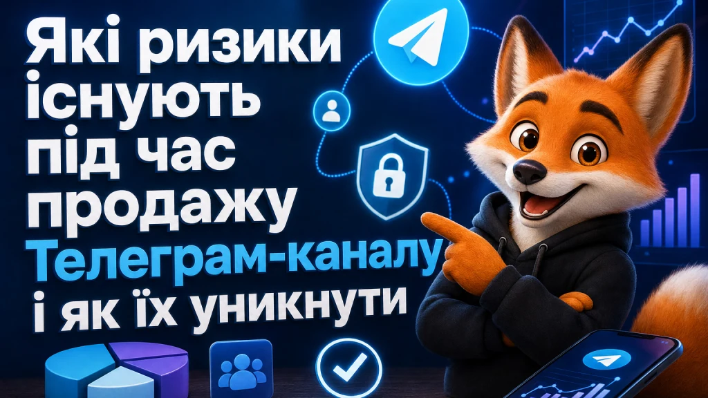 Які ризики існують під час продажу Телеграм-каналу і як їх уникнути