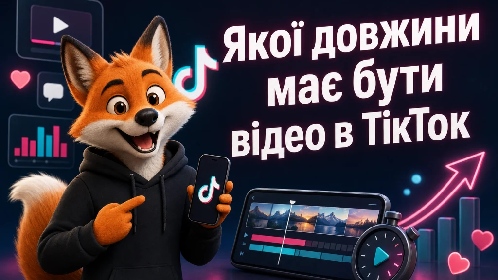 Якої довжини має бути відео в ТікТок