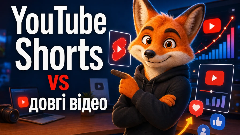 YouTube Shorts vs довгі відео