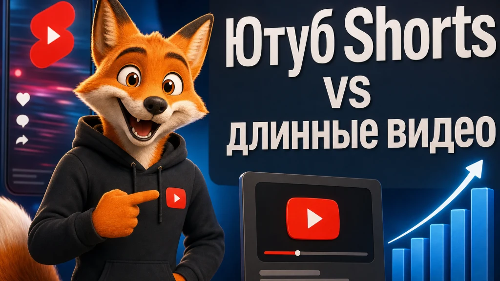 Ютуб Shorts vs длинные видео