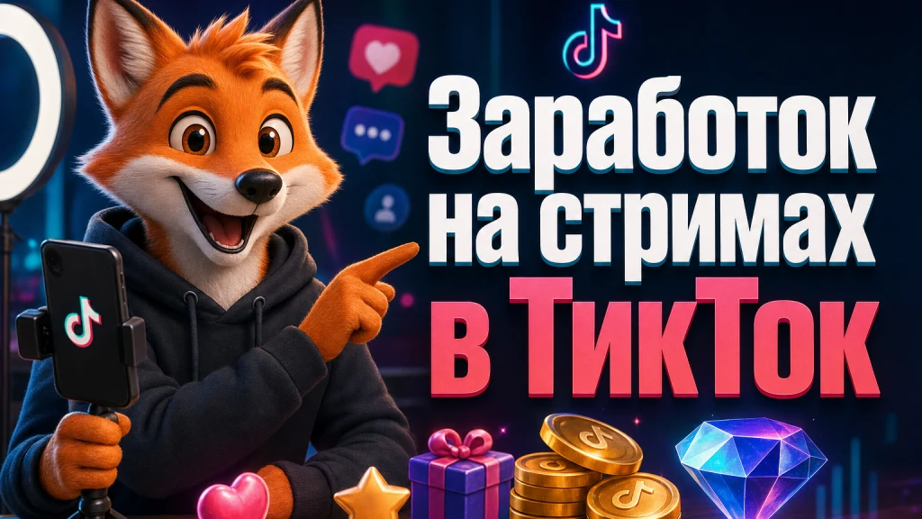 Заработок на стримах в ТикТок
