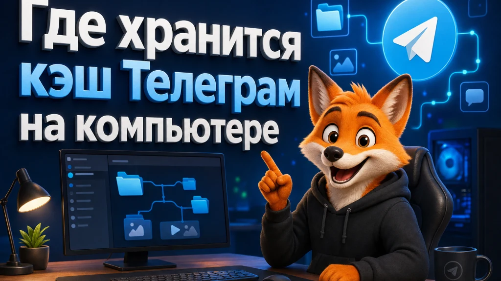 Где хранится кэш Телеграм на компьютере