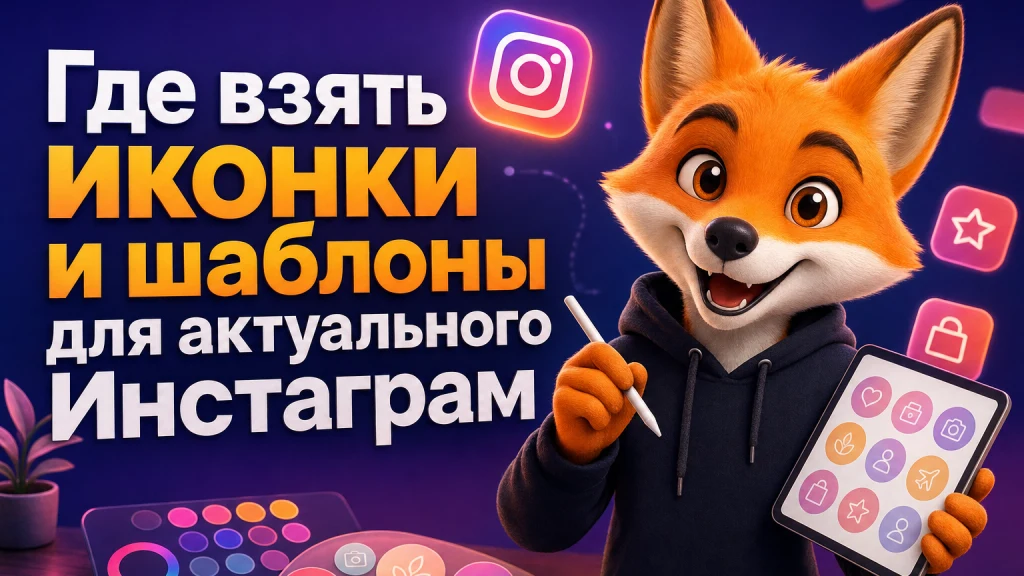 Где взять иконки и шаблоны для актуального Инстаграм