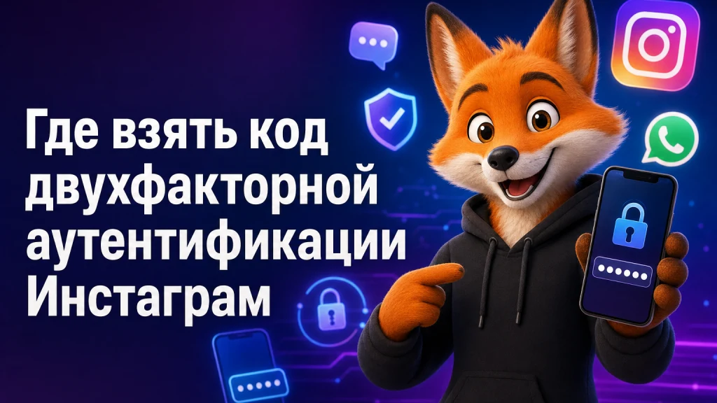 Где взять код двухфакторной аутентификации Инстаграм