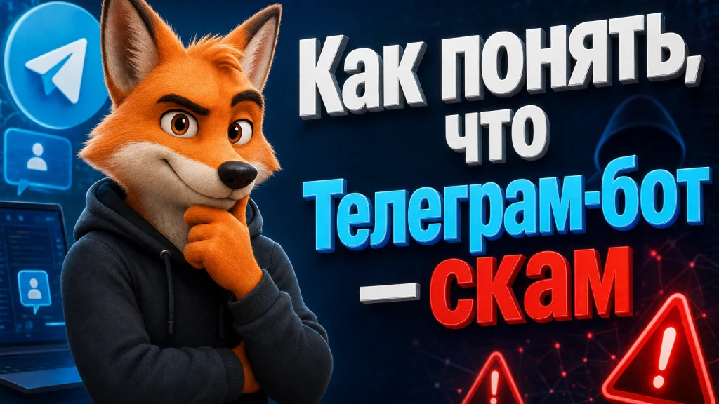 Как понять, что Телеграм-бот — скам