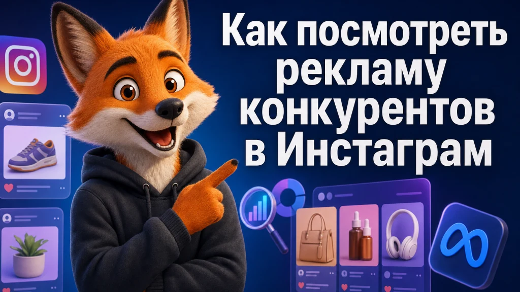 Как посмотреть рекламу конкурентов в Инстаграм