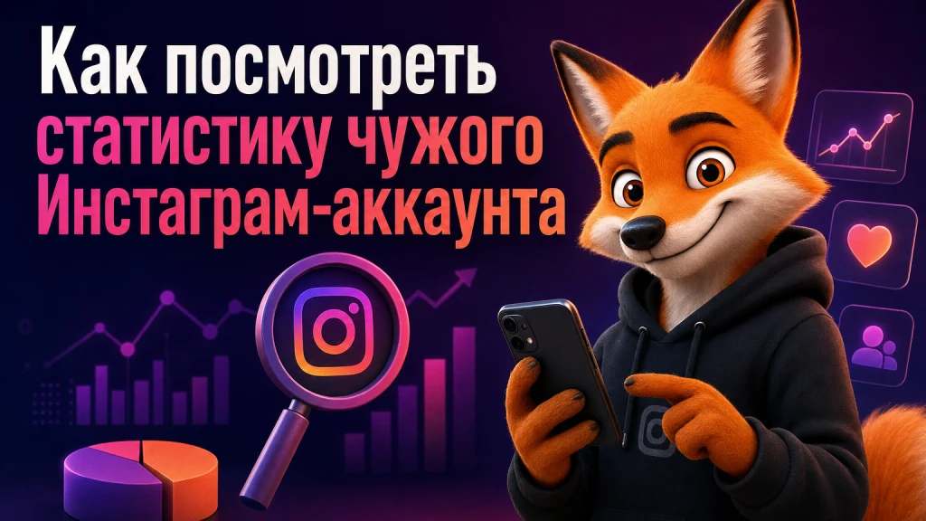 Как посмотреть статистику чужого Инстаграм-аккаунта