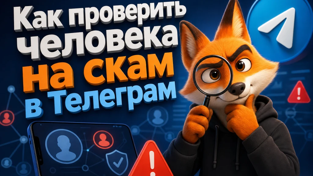 Как проверить человека на скам в Телеграм
