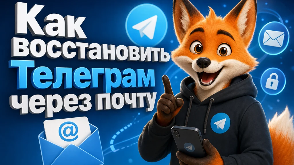 Как восстановить Телеграм через почту