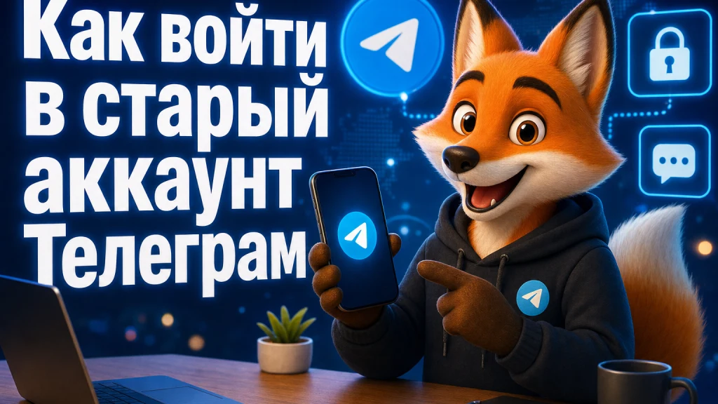 Как войти в старый аккаунт Телеграм