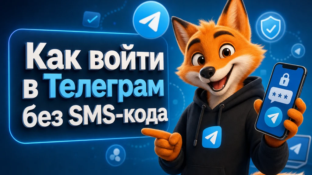 Как войти в Телеграм без SMS-кода